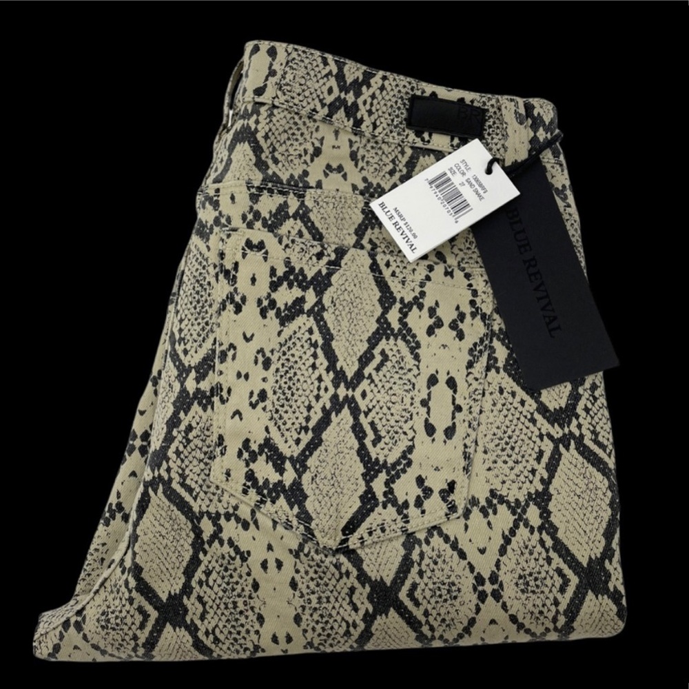 BLUE REVIVAL Slither Skinny Leg Sand Snake Jeans - Picture 2 of 13